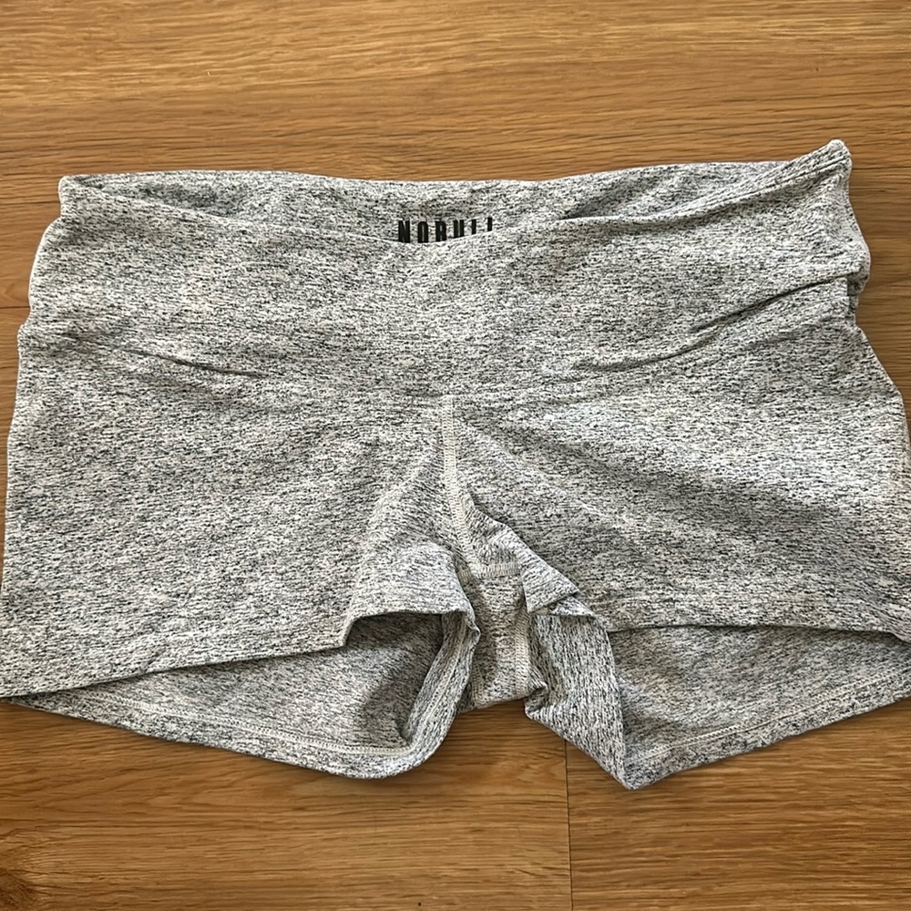 Heather Grey Nobull Shorts